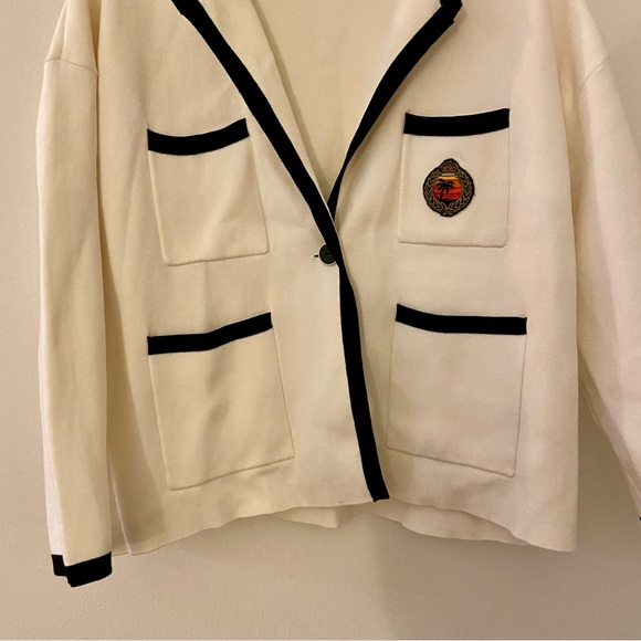 Sandro Paris Cardigan Jacket Oversized Fit - Picture 6 of 13